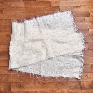 Hudson’s Bay Luxurious Cream 100% Mohair Scarf